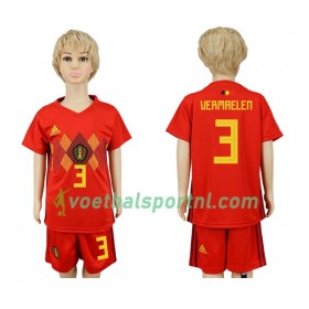 België Vermaelen 3 Kind Thuis Tenue WK voetbal 2018